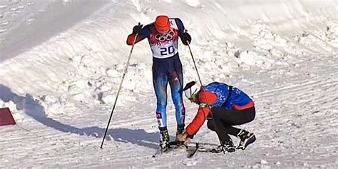 Cross Country Skier Given Ski By Opposing Coach In Olympics - Business ...