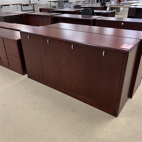 Indiana Cherry Door Storage Cabinet Credenza Office Furniture