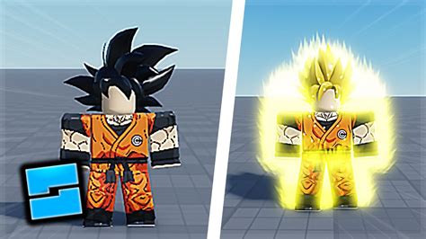 Super Saiyan Goku In ROBLOX Studio Showcase YouTube