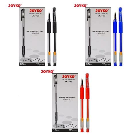 Jual Joyko Gel Pen Pulpen Pena Jk Mm Shopee Indonesia