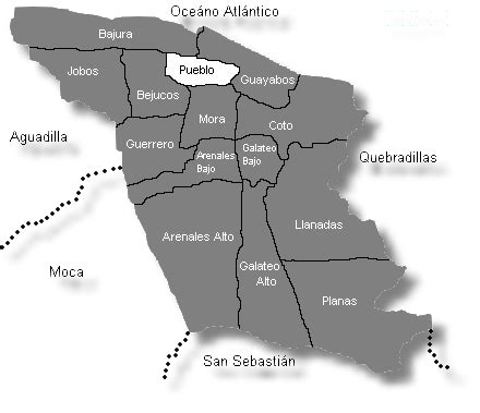 Isabela Puerto Rico Map