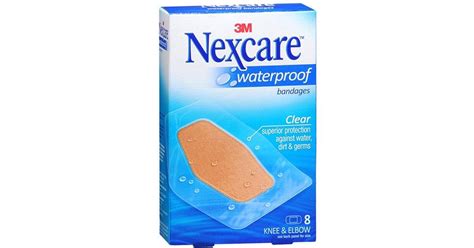 Nexcare Clear Waterproof Knee Elbow Bandages Price