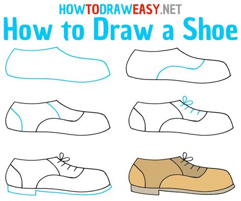 How To Draw Shoes Step By Step Shoes Drawing Drawings Easy Drawings