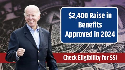 Raise In Benefits Approved In Check Eligibility For Ssi