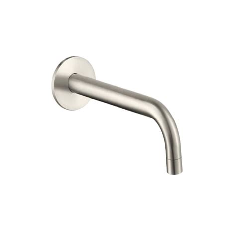 Jtp Inox Brushed Stainless Steel Mm Basin Spout Sanctuary Bathrooms