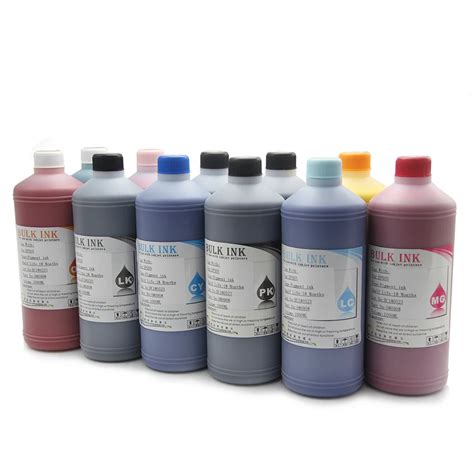 Ocinkjet 1000ml 12 Colors Genuine High Quality Pigment Ink For Hp 70