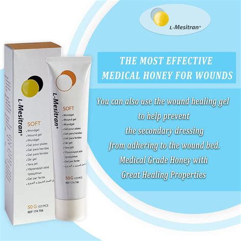 Honey Wound Gel By L Mesitran Soft Hypoallergenic Medical Grade