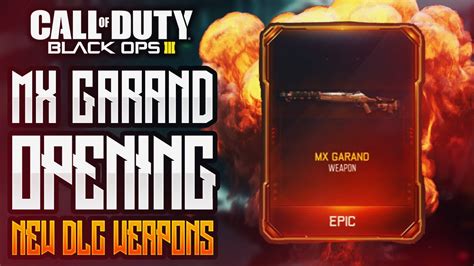 Black Ops Mx Garand Opening New Dlc Weapon Hunting Huge Supply