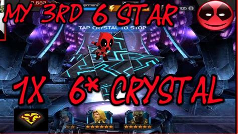 1x 6 Star Crystal Opening Marvel Contest Of Champions Youtube