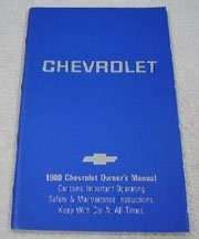 1980 Chevrolet Impala Caprice Owner S Manual