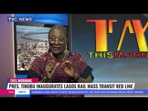 President Tinubu Inaugurates Lagos Red Line Rail Project YouTube