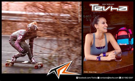 Rosy Vega Tevha Team Longboard Rider Campeona Nacional De Downhill Km