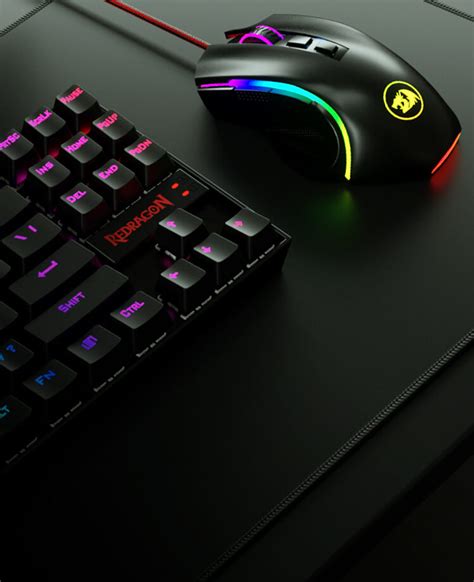 Kit Teclado Mouse Gamer K552 BA Redragon