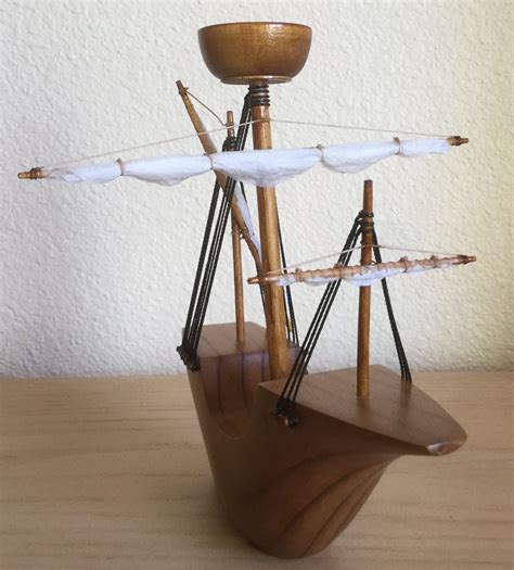 Decorative Wooden Ship Model