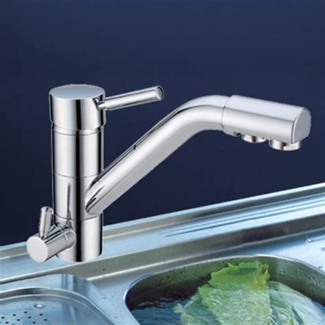 Zinc Water Faucet Hot And Cold Water Exchange Kitchen Mixer Kitchen Mixer And Faucet