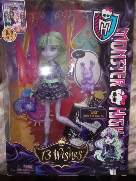 Monster High Twyla 13 Wishes Doll 2012 In Original Box Etsy