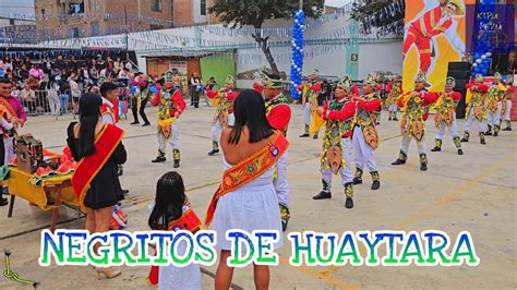 Negritos De Huaytara Huancavelica Ayni Peru Concurso Urin Qanchis