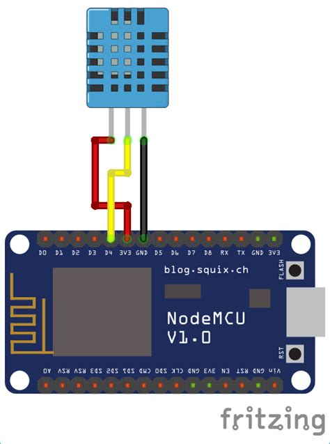 Sending Temperature And Humidity Sensor Data To Firebase Real Time Database Using Nodemcu Esp8266