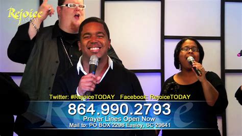 Rejoicetoday Singers On Rejoicetoday W Pastor Mark Burns Youtube