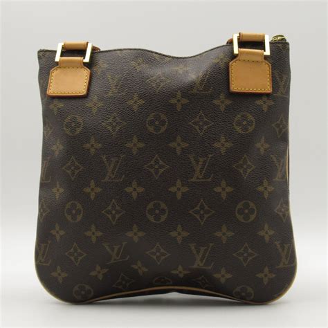 Louis Vuitton Monogram Pochette Bosphore Gold Buckle Shoulder Bag Brow Brand Off Hong Kong