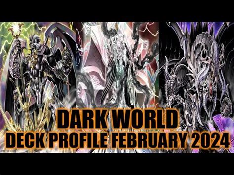 DARK WORLD DECK PROFILE FEBRUARY 2024 YUGIOH YouTube