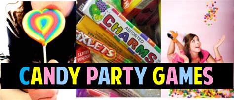 Candy Birthday Party DIY Ideas and Theme Games