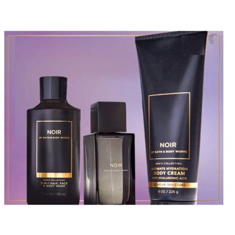 Bath And Body Work Noir 3 In 1 Hair Face And Body Wash Noir Body Spray