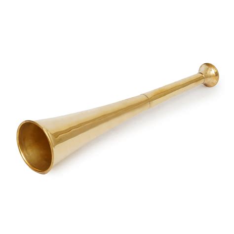 Plain Brass Fox Hunting Horn For Sale