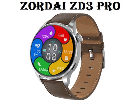 ZD3 Pro SmartWatch Specs Price Pros Cons Chinese Smartwatches