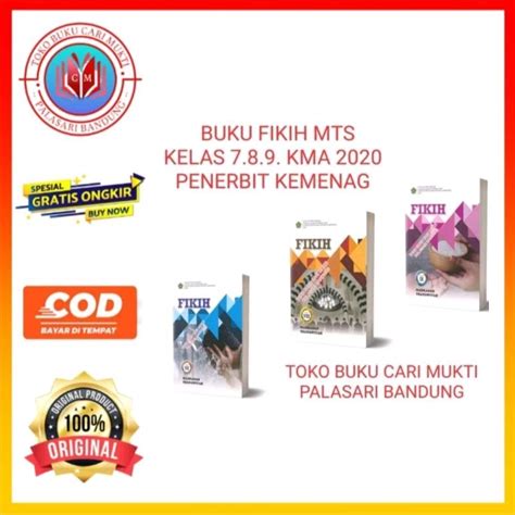 Jual Buku Fikih MTS Kelas 7 8 9 KMA 2020 Penerbit Kemenag Shopee