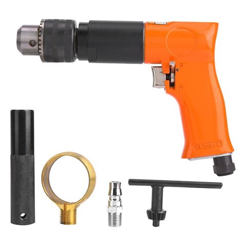 Kritne Pneumatic Gun,Pneumatic Drill 1/2in Reversible Self-Locking ...