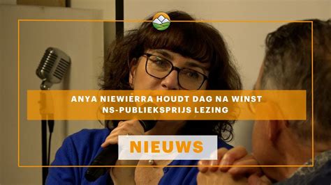 Anya Niewierra Over Winst NS Publieksprijs YouTube