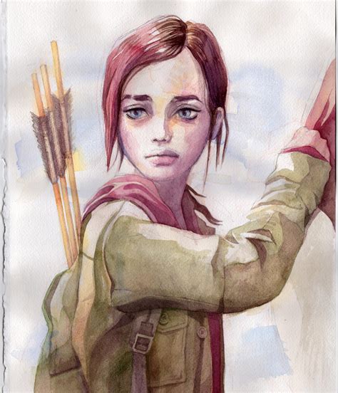 Ellie The Last Of Us By Sawarain On Deviantart