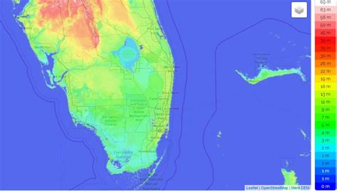 Florida Elevation Sea Level