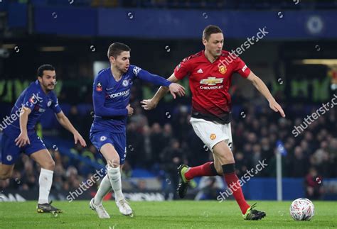 Nemanja Matic Manchester United Takes On Editorial Stock Photo Stock