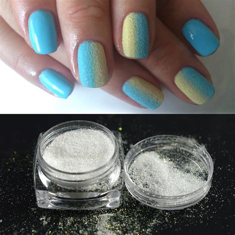 SWEET TREND 1Bottle Holographic Nail Shining Sugar Glitter DIY Manicure