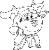 Dibujos De Los Super Wings Para Colorear