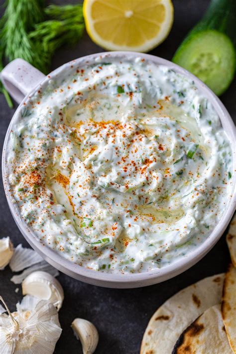 Quick Tzatziki Sauce Momsdish