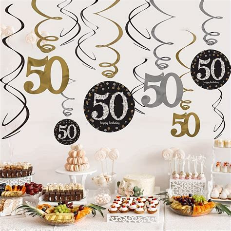 50th Anniversary Decorations