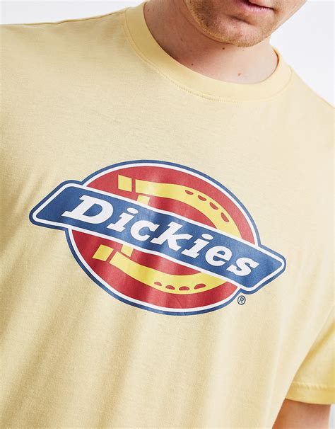 Dickies Icon Logo T Shirt Pale Banana