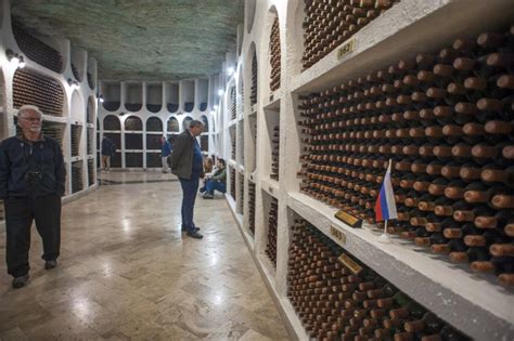 vladimir putins outrageous underground wine cellar  moldova