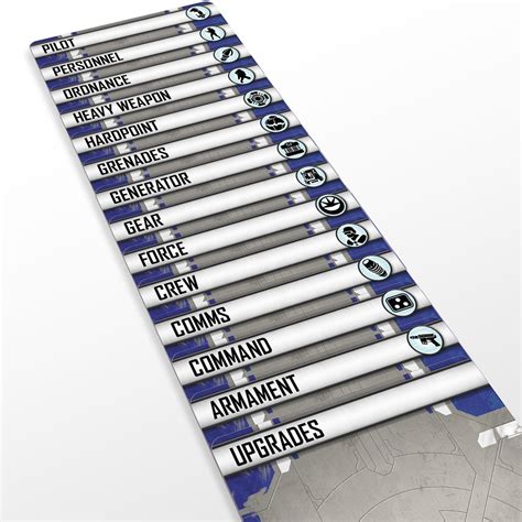 'Upgrades' Set - Star Wars: Legion Dividers