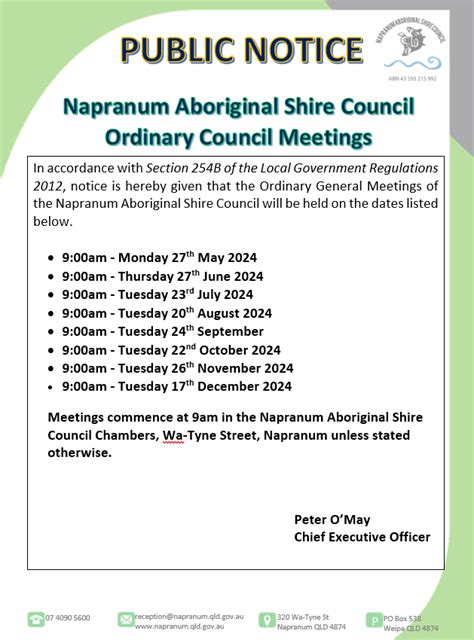 News Napranum Aboriginal Shire Council