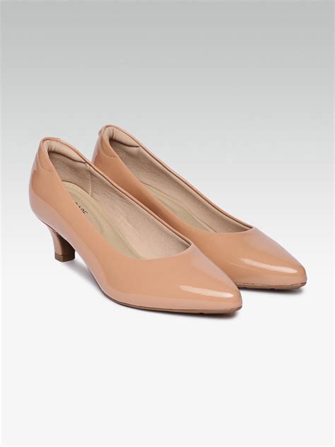 Buy MODARE Women Nude Coloured Solid Pumps Heels For Women 10747402