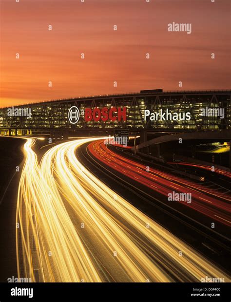 Fair Car Park At Stuttgart Airport Baden Wuerttemberg Stock Photo Alamy