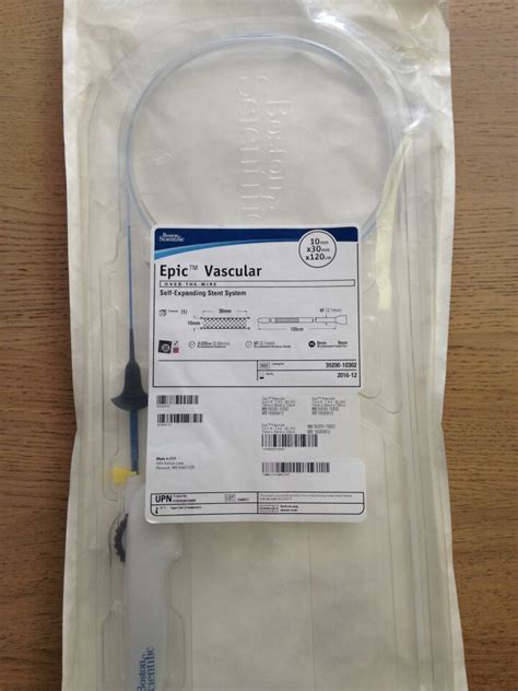 New BOSTON SCIENTIFIC 39200 10302 Epic Vascular OTW Self Expanding