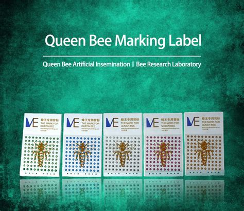 Queen Bee Number Marking Label Beekeeping Rearing Equipment Bee Keeping ...