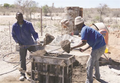 Bricklaying Project A Success At Klein Aub The Namibian