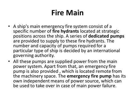 Fire Fighting On Board Ship I Ppt Download