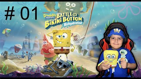 Jugando Bob Esponja Battle For Bikini Bottom Rehydrated Jugando Con Ian YouTube